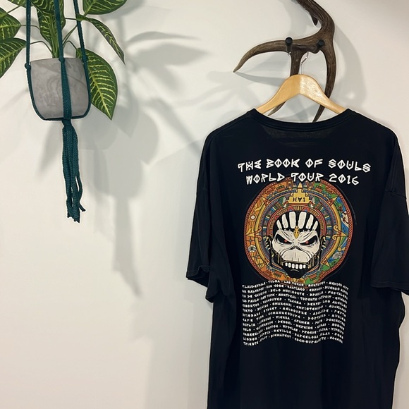 Iron Maiden Tour shirt Y2K - Picture 4 of 4